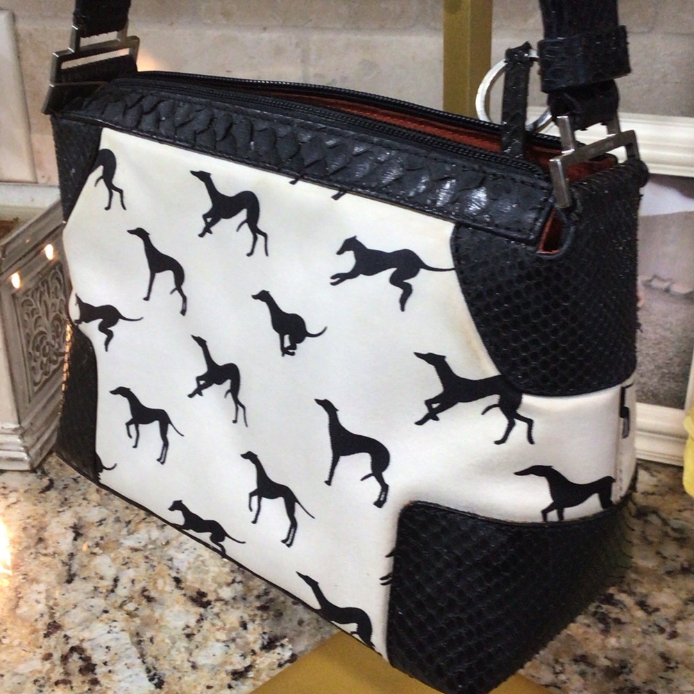 Trussardi Greyhound Vintage Handbag $499